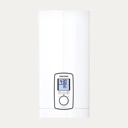 DHE 18 instantaneous water heater, 19.4 kW three-phase, top of range